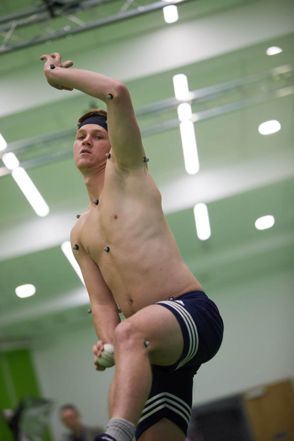 Cricket bowling at NCSEM Loughborough