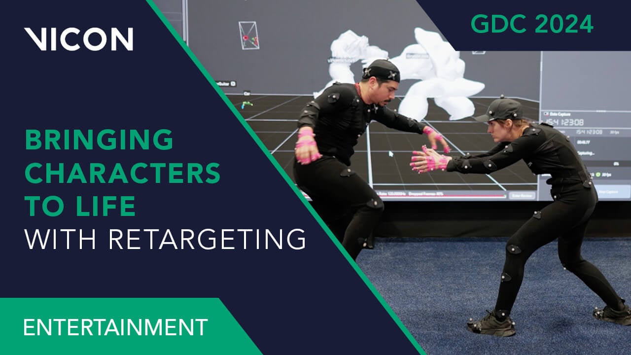 The magic of Vicon’s real-time retargeting