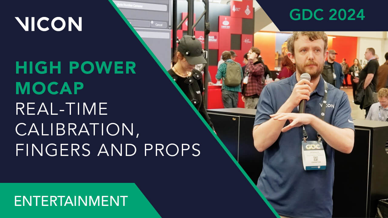 GDC 2024: Vicon’s accuracy and speed are a recipe for creativity