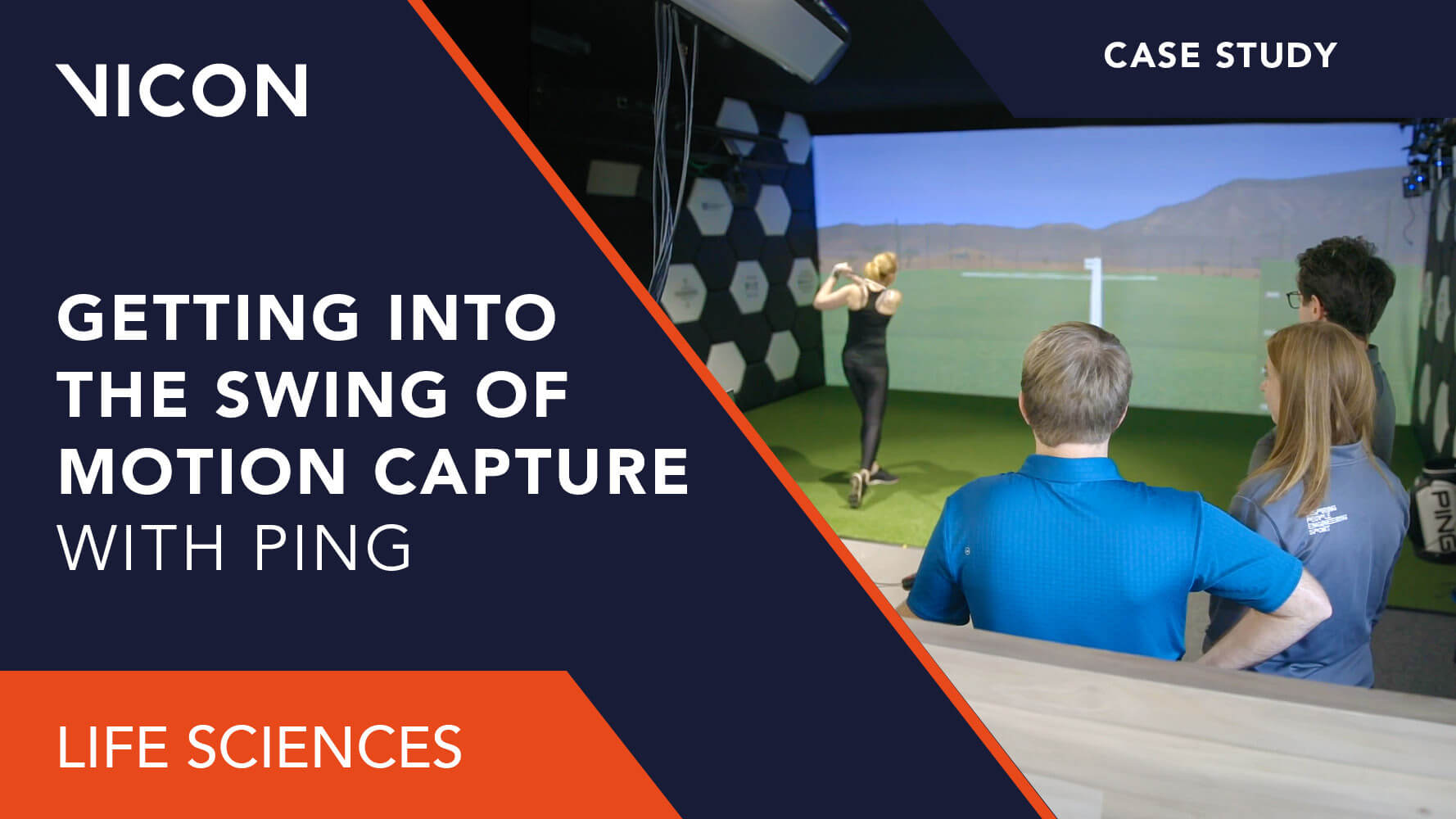 Getting into the swing of motion capture with PING